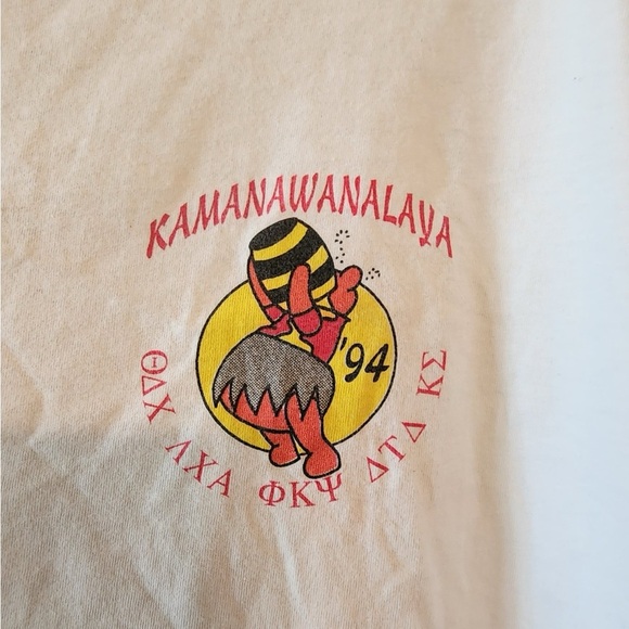 Vtg 90's 1994 kamanawanalaya Winnie The Pooh t shirt size mens xl - Picture 3 of 5